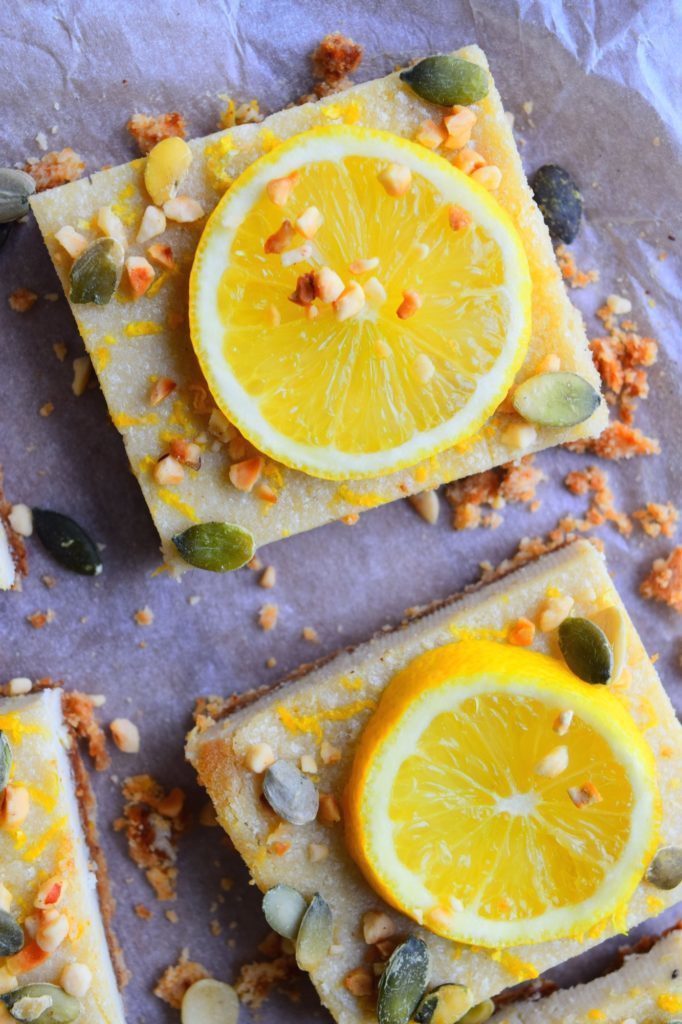 Lemon & Almond Slices di MyNutriCounter - Recipefy