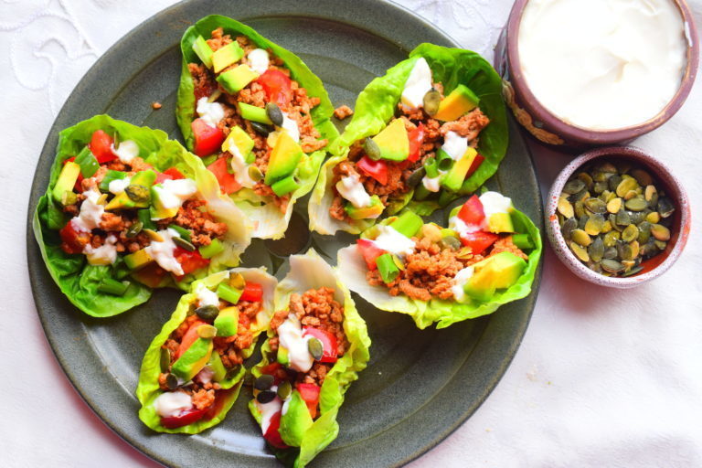 Turkey Lettuce Boats di MyNutriCounter - Recipefy