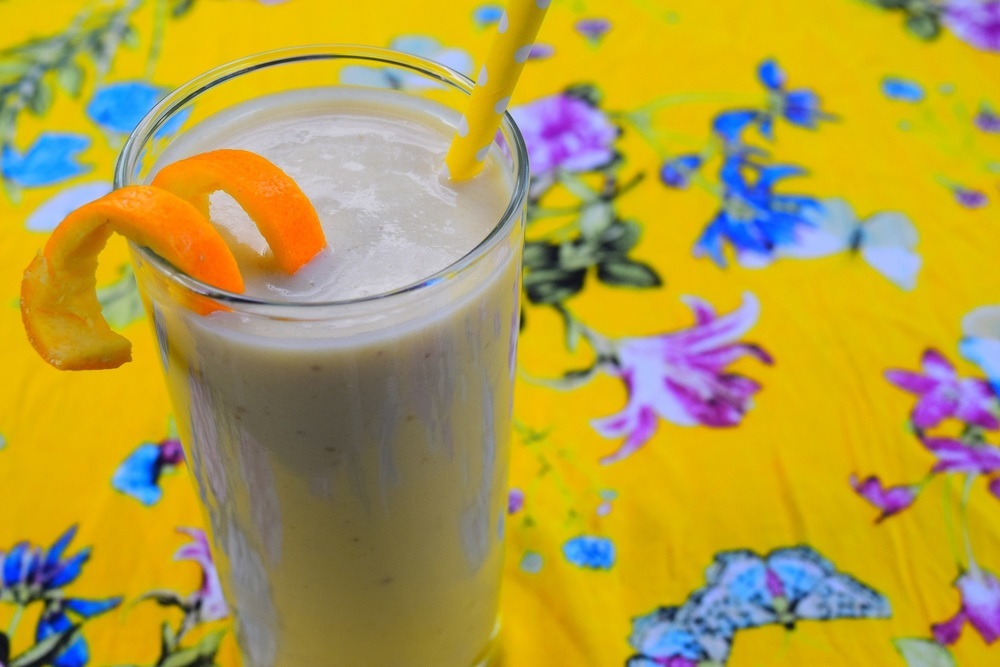 Banana Soya Milk Smoothie of MyNutriCounter - Recipefy