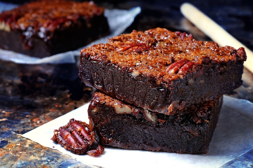 Caramel Pecan Brownies di MyNutriCounter - Recipefy