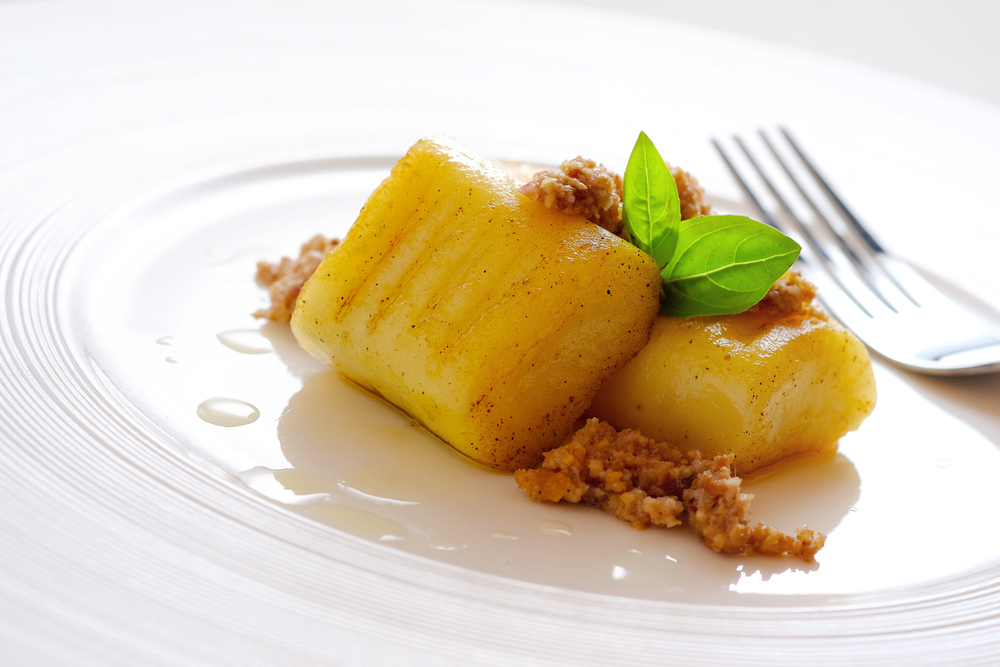 Potato Gnocchis in Mushroom Pesto de MyNutriCounter - Recipefy