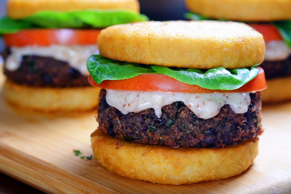 Smoky Black Bean Burgers on Potato Buns of MyNutriCounter - Recipefy