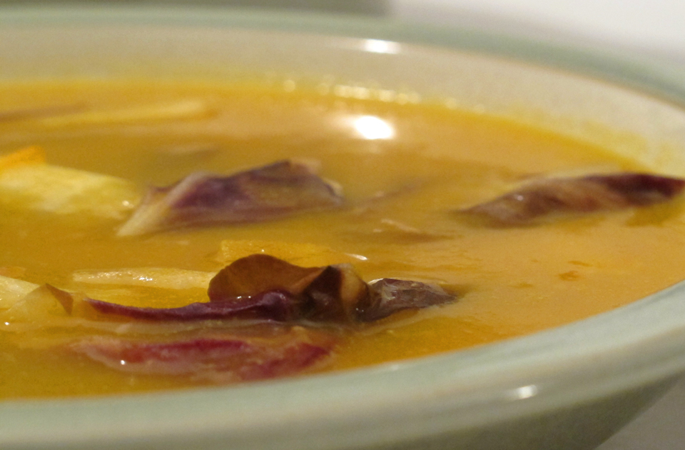 Zuppa di zucca con radicchio de Valentina - Recipefy