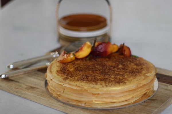 RECIPE OF THE MONTH: VANILLA MILLE CREPES CAKE of Kanika Katyal - Recipefy