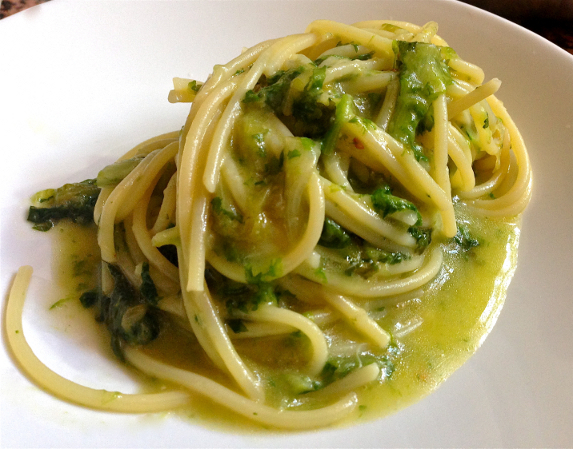 SPAGHETTI CON LA SCAROLA de Valentina - Recipefy