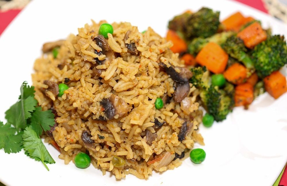 Mushroom Biryani Recipe de Mithra - Recipefy