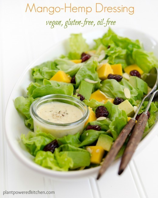 Mango-Hemp Dressing of Plants on My Plate - Recipefy