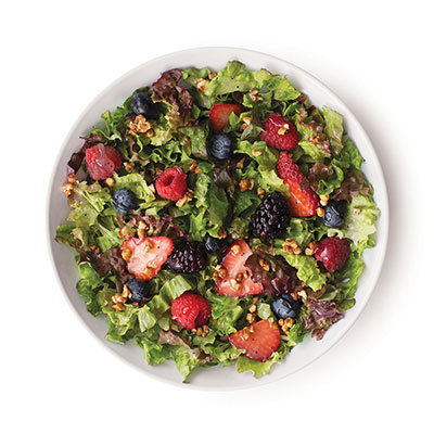 Nuts About Berries Kale Salad de Plants on My Plate - Recipefy