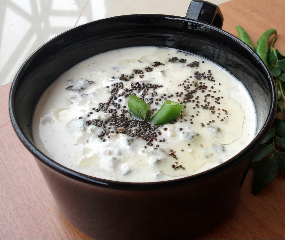 Vendakkai Thayir Pachadi Recipe of Mithra - Recipefy