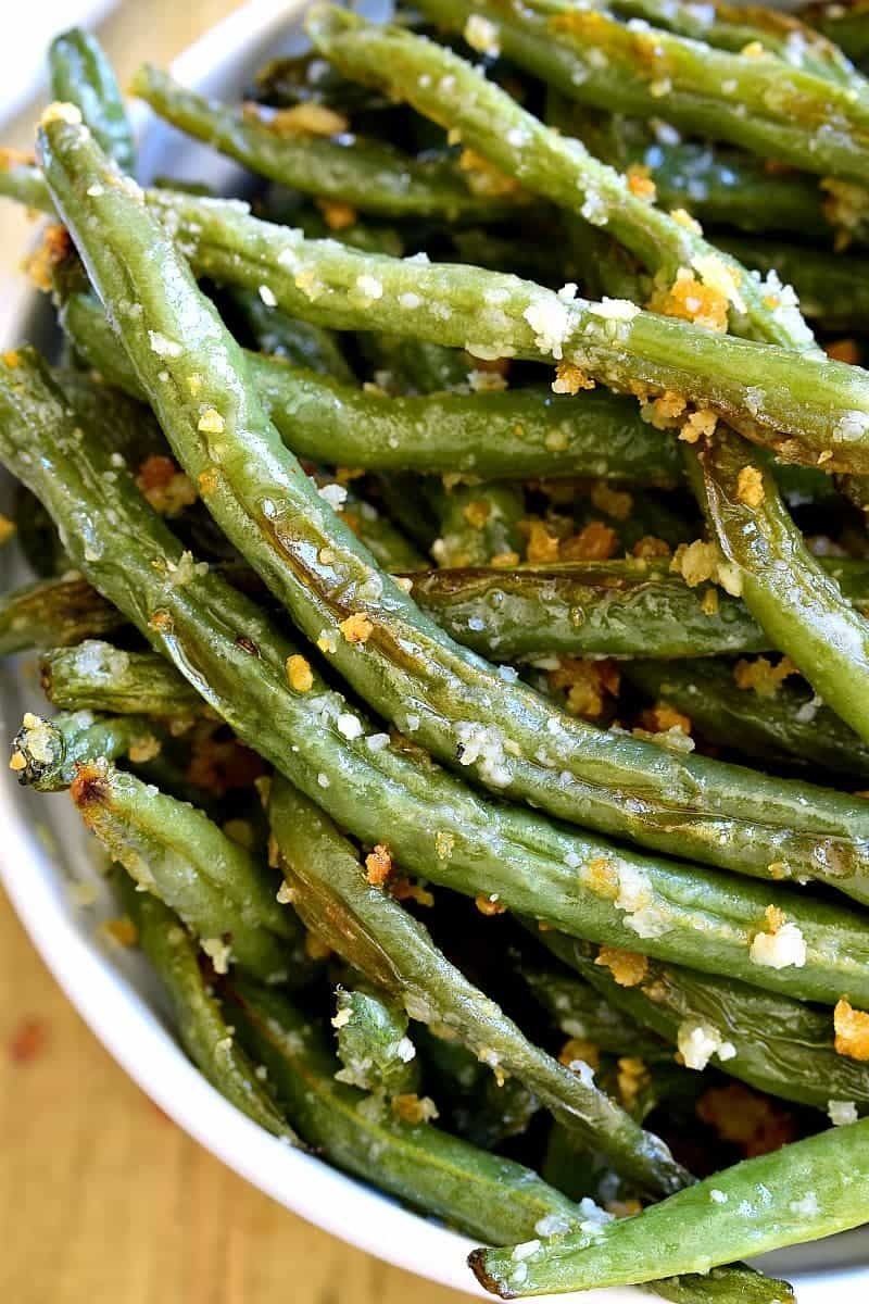 Parmesan Roasted Green Beans de Ashley - Recipefy