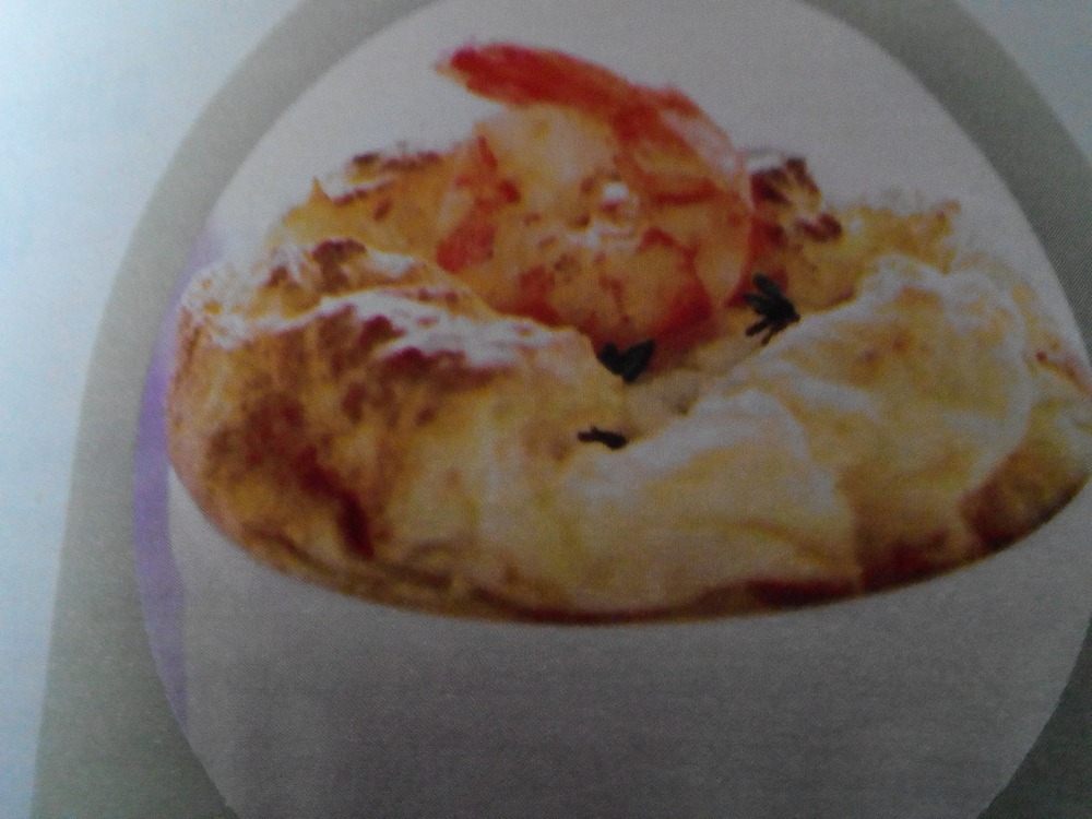 SOUFFLE' DI GAMBERI SCALOGNO E TIMO of Marina Marini - Recipefy