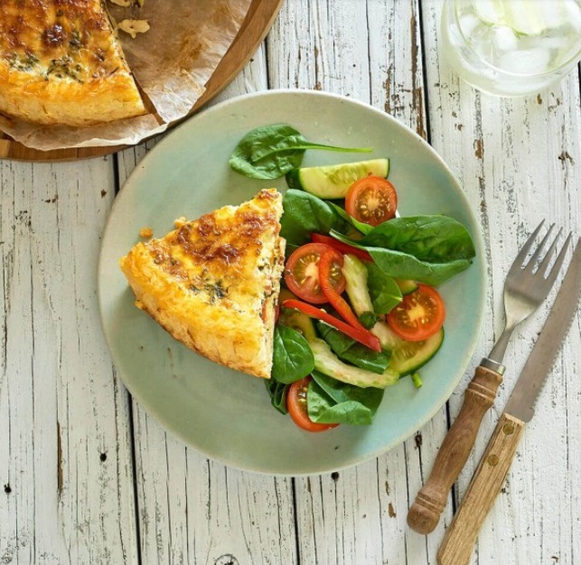 Zucchini Quiche with rice crust (GF) of librarychick4405 - Recipefy