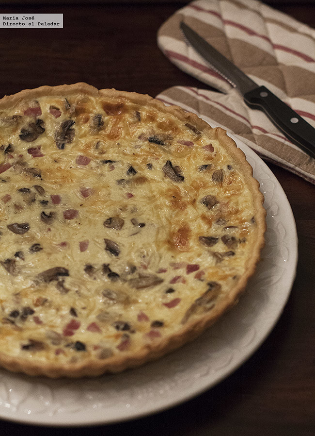 QUICHE LORRAINE (Bollería masa salada) of Patricia - Recipefy