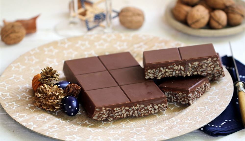 Ferrero Rocher, galletas de genjibre y turrón de chocolate y arroz inflado of Andrea García Moreno - Recipefy