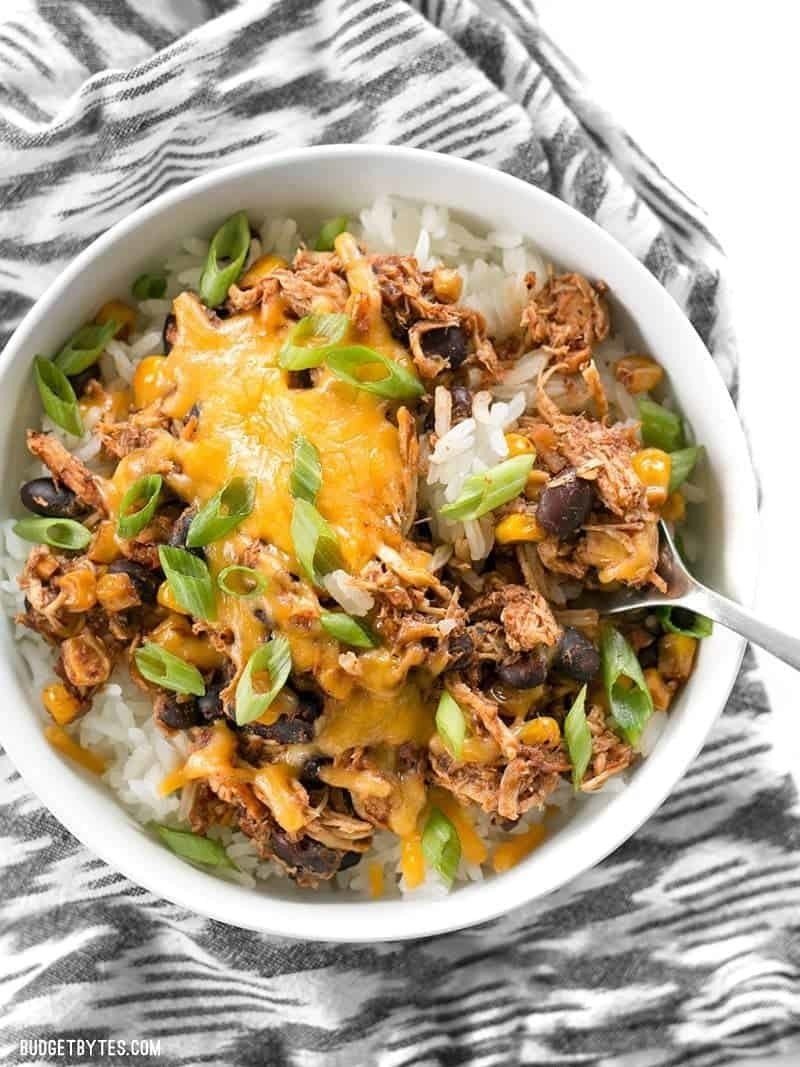 Slow Cooker: Taco Chicken Bowl di Ashley - Recipefy