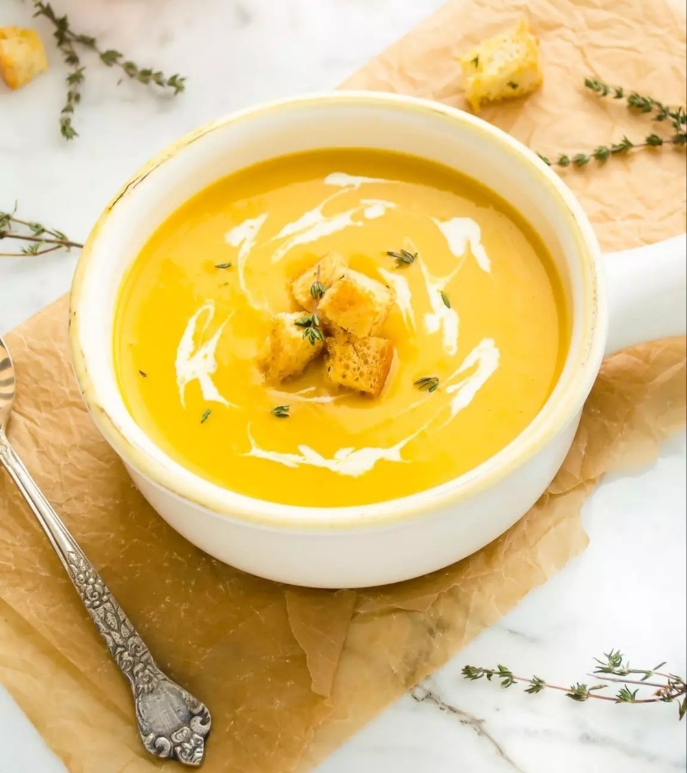 Butternut squash & leek soup de Sara Meyer - Recipefy