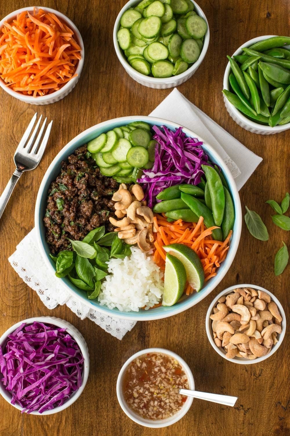 Thai Basil Beef Bowls of Kelly Barton - Recipefy