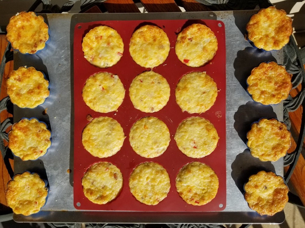 Crustless Miniature Quiche Bianco di Luke - Recipefy